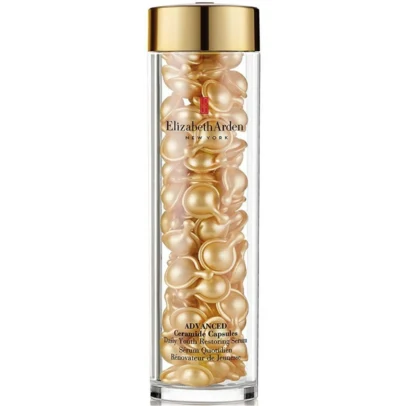 ($98 Value) Elizabeth Arden Ceramide Capsules Daily Youth Restoring Face Serum, 90 Ct