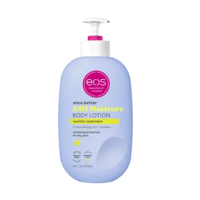 eos Shea Better Body Lotion - Vanilla Cashmere, for Dryness, 16 fl oz