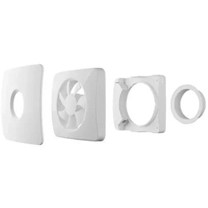 Badkamerventilator Svensa PureAir met geursensor 100-125mm