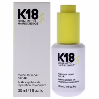 K18 Hair Molecular Repair Hair Oil , 1 oz Oil